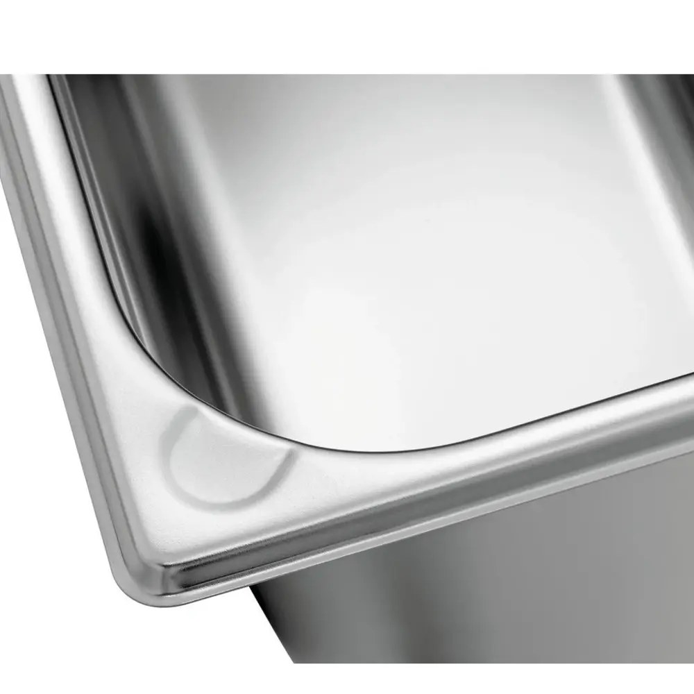 Bartscher Gn-bak | Basic Line | Cns | 2/3 GN | Hoogte 150mm | 354x325x150(h)mm