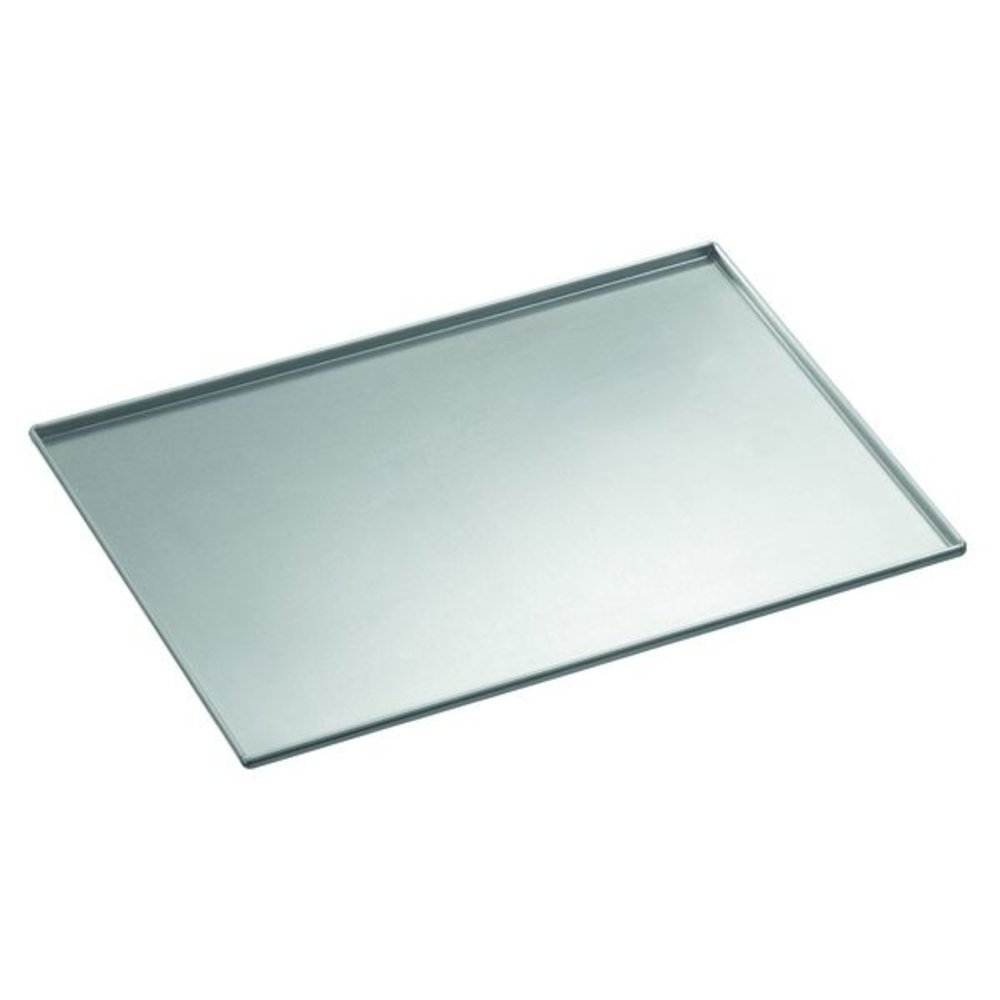 Bartscher Bakplaat | Rvs | 4-zijdige Rand | 433x333x10(h)mm