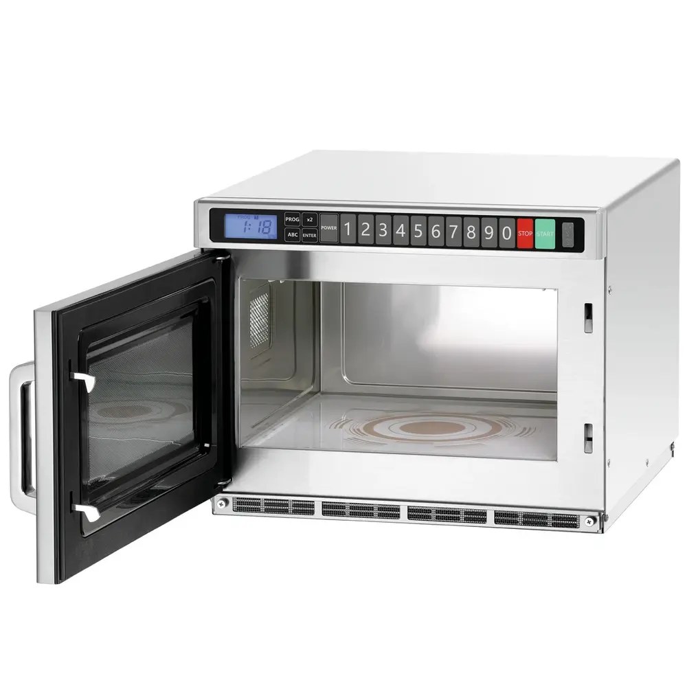 Bartscher Magnetron | Rvs | 18l | 1800w | Touchbediening | Programmering (usb) | 230v | 425x520x340(h)mm
