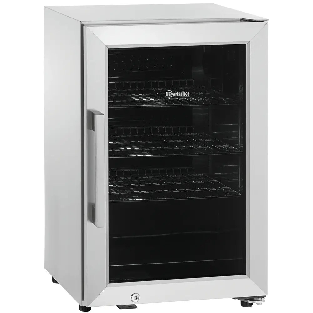 Bartscher Koelkast | Energiezuinig | 63l | Rvs | -1°c/+10°c | Statisch + Ventilator | 430x555x675(h)mm