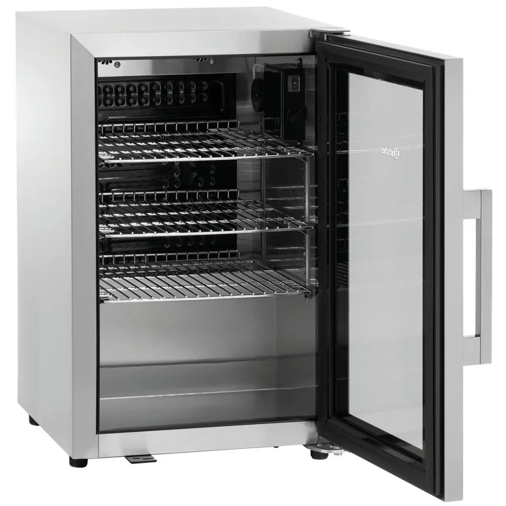 Bartscher Koelkast | Energiezuinig | 63l | Rvs | -1°c/+10°c | Statisch + Ventilator | 430x555x675(h)mm