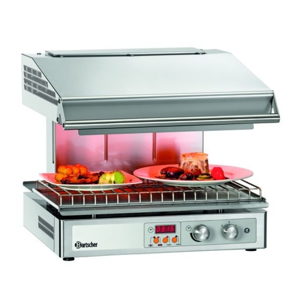 Bartscher Salamander | Hi-light Lift 600-2z | 4.5kw | Infrarood Warmtestraler | 580x590x515(h)mm