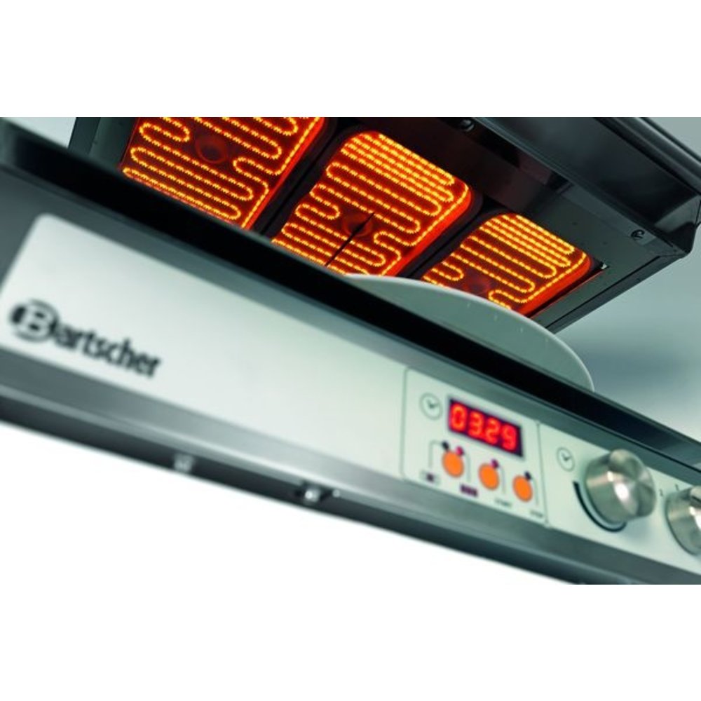 Bartscher Salamander | Hi-light Lift 600-2z | 4.5kw | Infrarood Warmtestraler | 580x590x515(h)mm