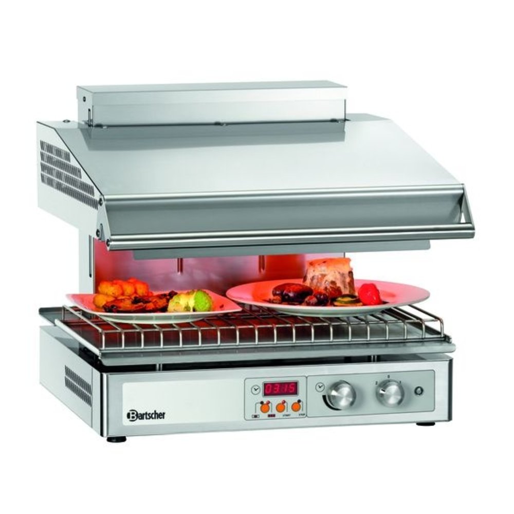 Bartscher Salamander | Hi-light Lift 600-2z | 4.5kw | Infrarood Warmtestraler | 580x590x515(h)mm