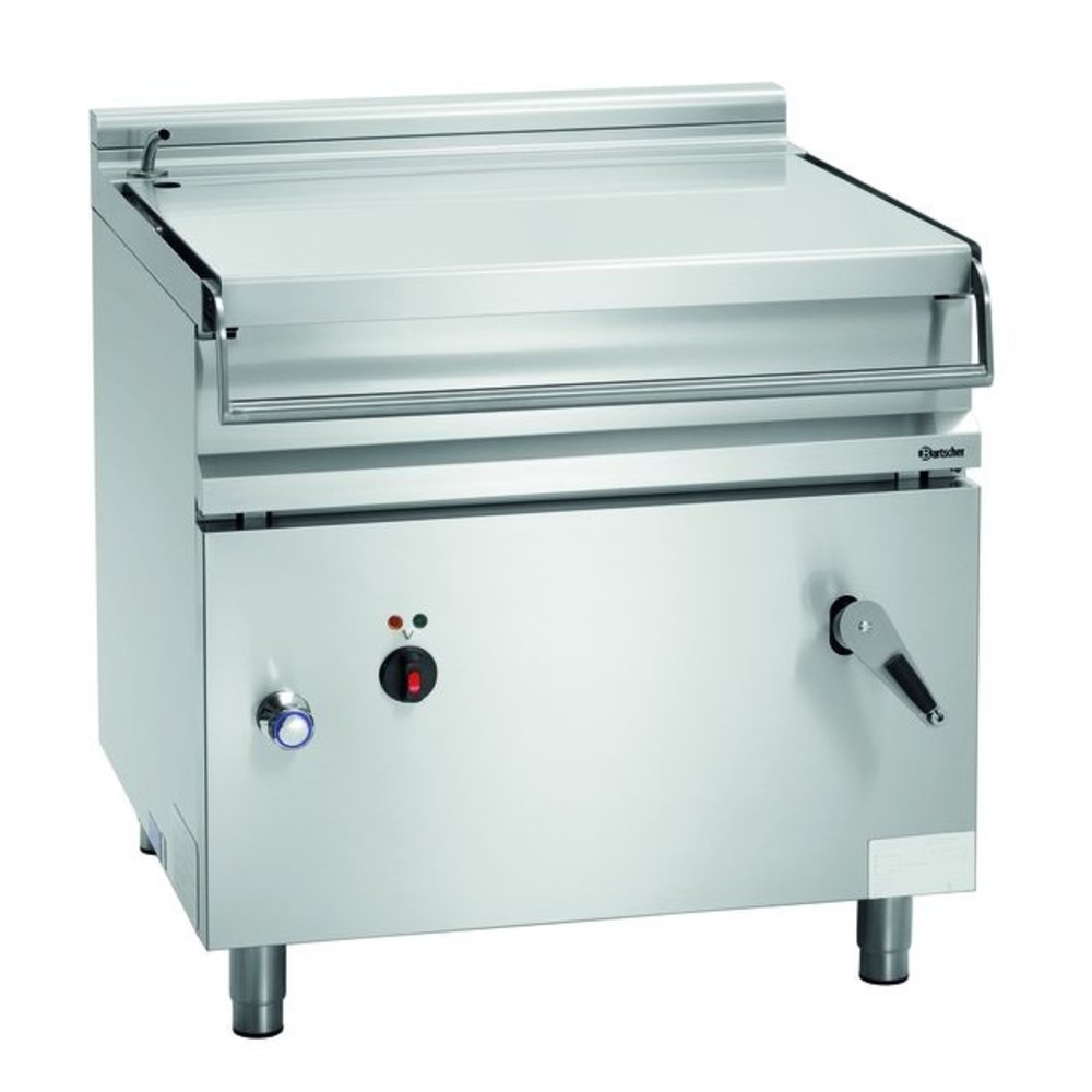 Bartscher Braadpan | Kantelbaar | Elektrisch | E80lhk | 70l | 9.9kw | 900x900x900(h)mm