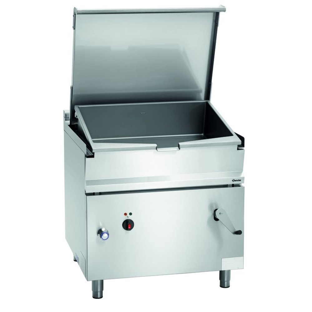 Bartscher Braadpan | Kantelbaar | Elektrisch | E80lhk | 70l | 9.9kw | 900x900x900(h)mm
