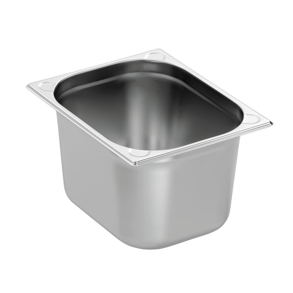 Bartscher Gn-bak | Basic Line | Cns | 1/2 GN | Hoogte 200mm | 325x265x200(h)mm