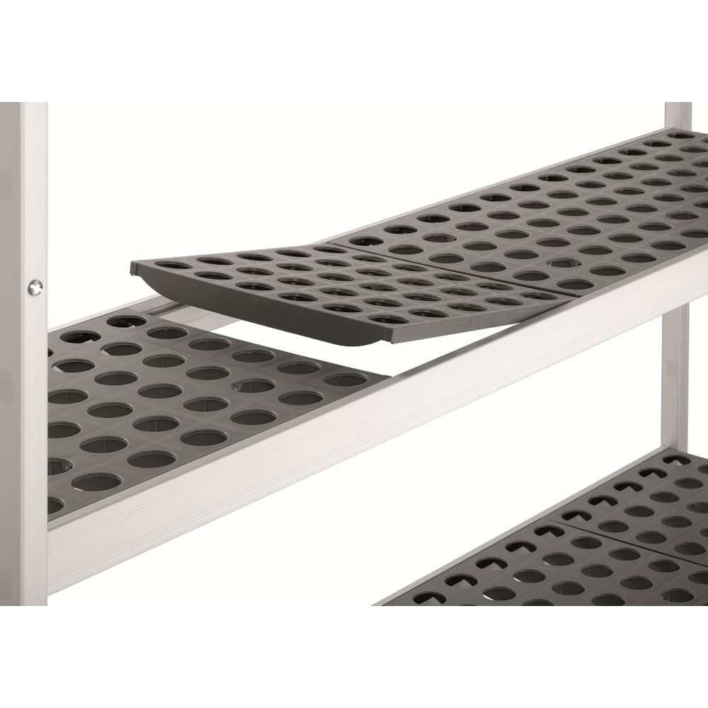 Bartscher Reksysteem Kit 3 | 4 Schappen | 1/1-1/2-1/3-2/3 GN | 1500x360x1800(h)mm