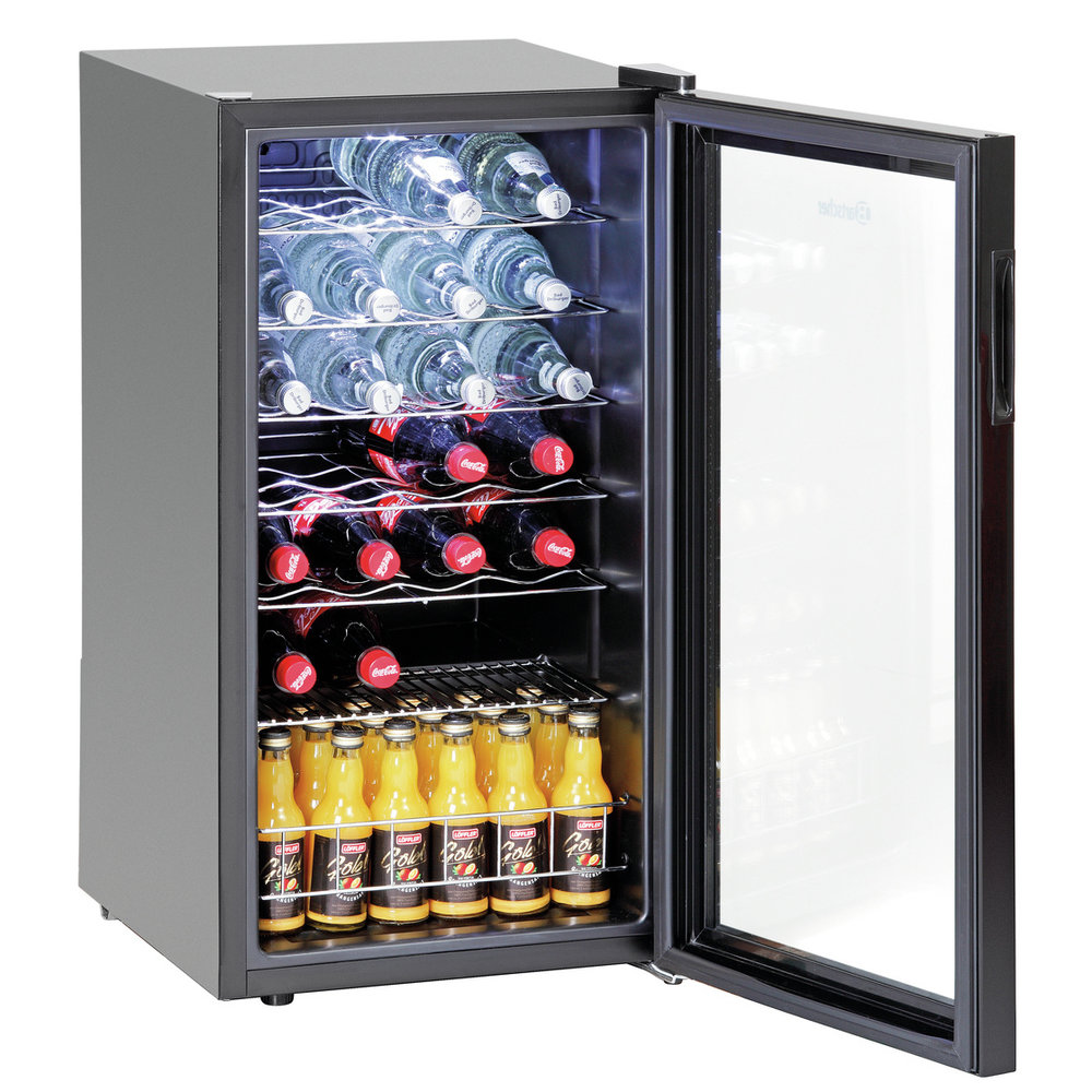 Bartscher Drankenkoeling | 88l | Zwart | +2°c/+10°c | Statisch | 0.09kw | 430x483x832(h)mm