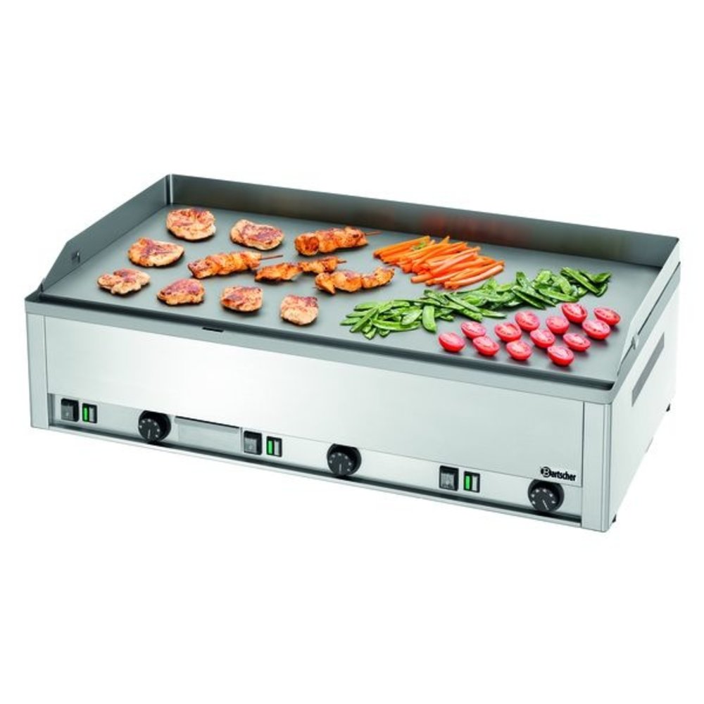 Bartscher Bakplaat/grillpplaat | Gdp 980e-g | Bakplaat Glad (b)980x(d)480mm | 9kw | 990x580x310(h)mm