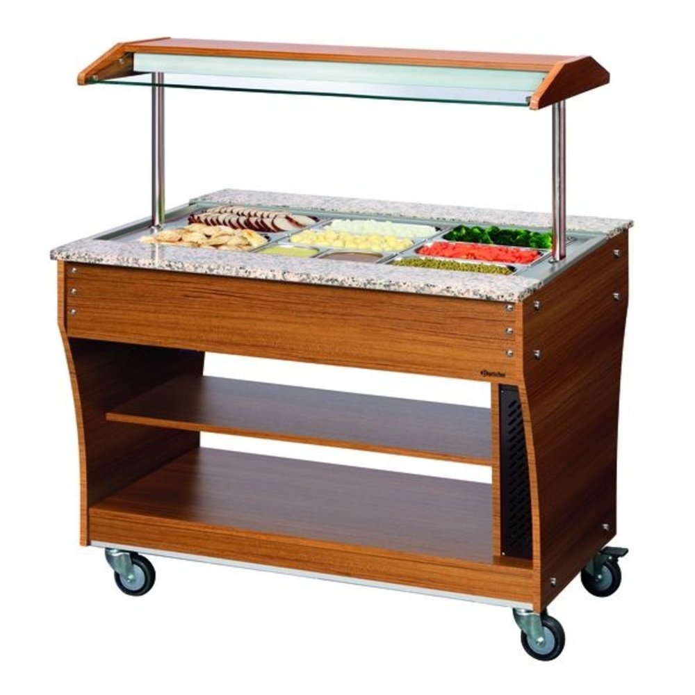 Bartscher Buffetwagen Warm | 3x 1/1 GN | 230v | 1200x880x1370(h)mm