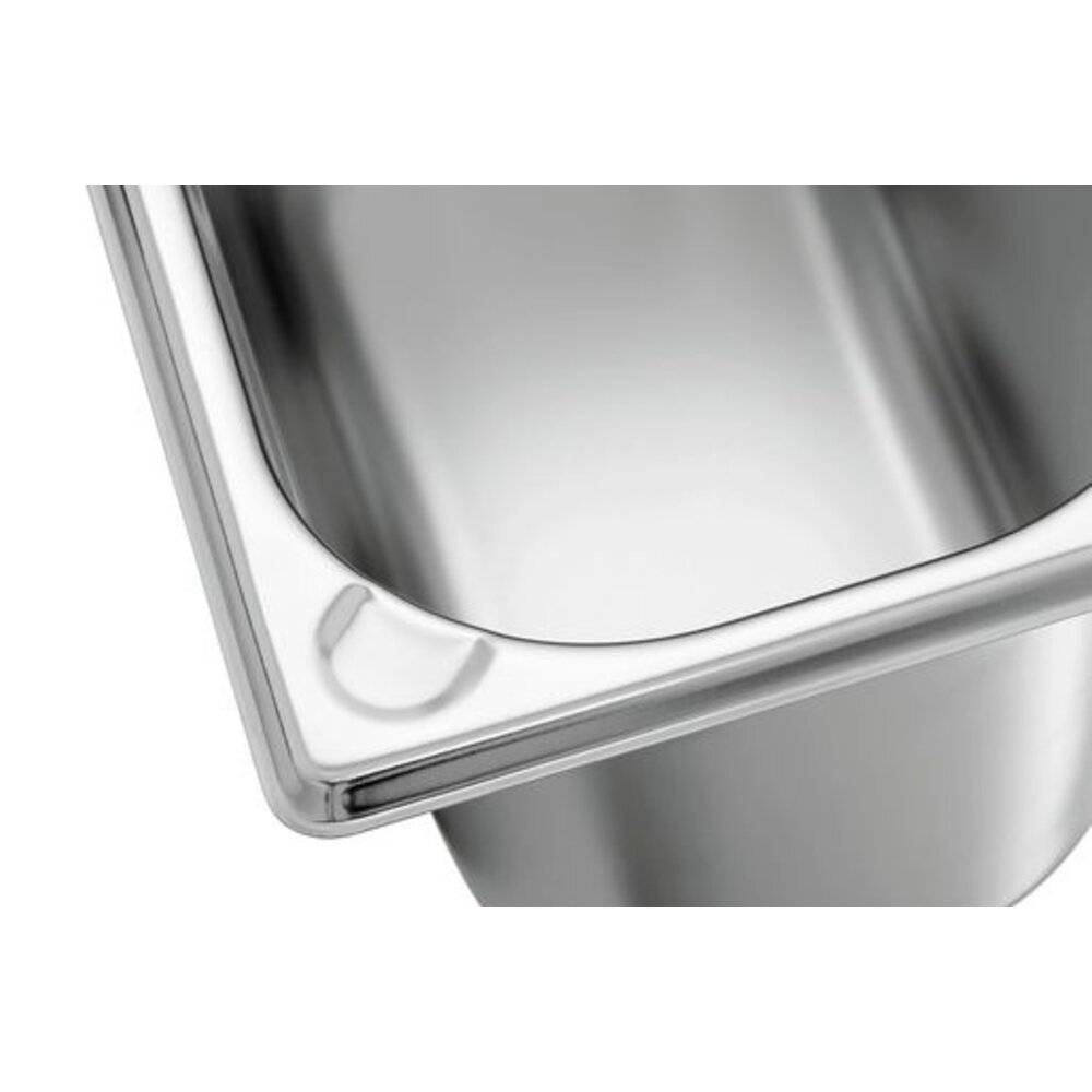 Bartscher Gn-bak | Basic Line | Cns | 1/4 GN | Hoogte 150mm | 265x162x150(h)mm