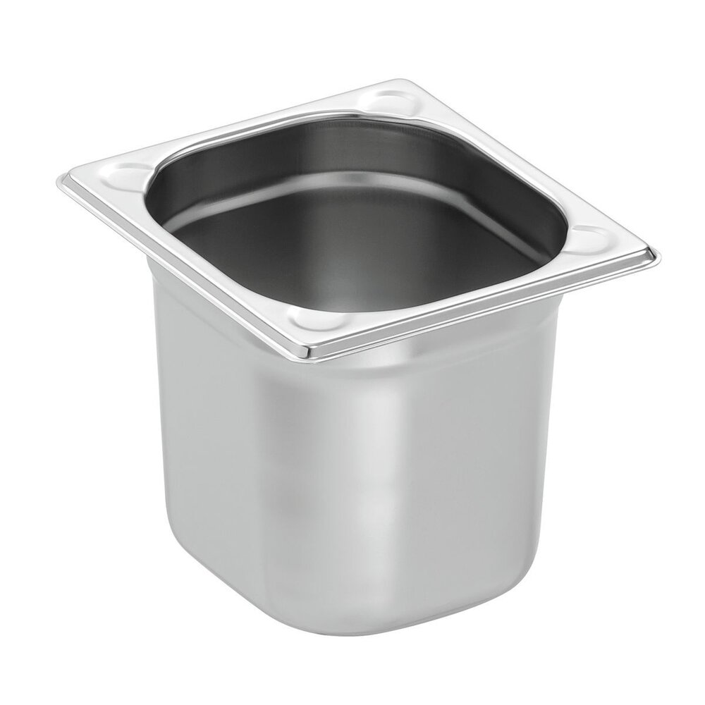 Bartscher Gn-bak | Basic Line | Cns | 1/6 GN | Hoogte 150mm | 176x162x150(h)mm