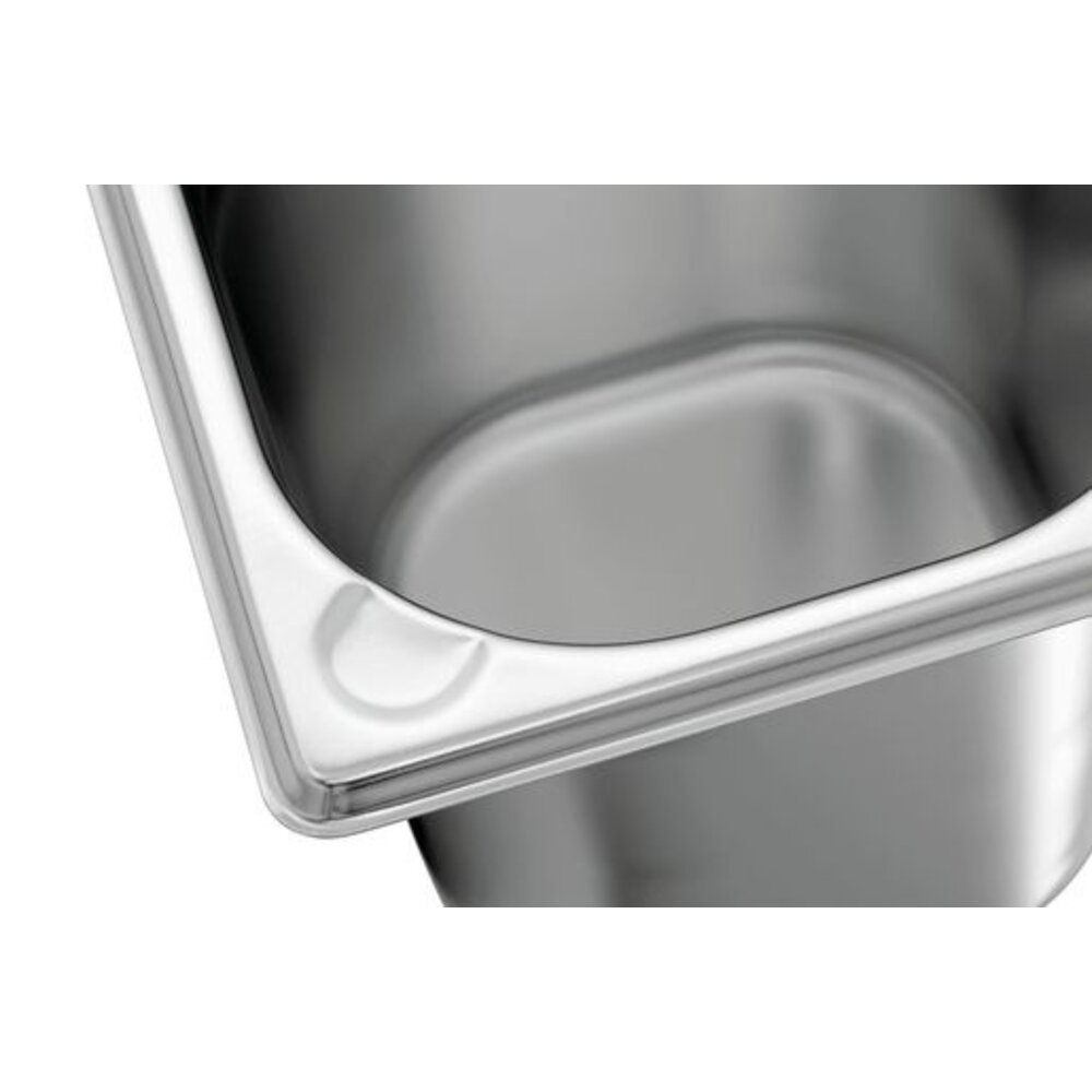 Bartscher Gn-bak | Basic Line | Cns | 1/6 GN | Hoogte 150mm | 176x162x150(h)mm