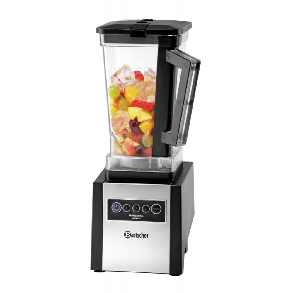 Bartscher Multiblender | Zwart/zilver | 3.2l | 230v | 3 Traps | 215x215x460(h)mm