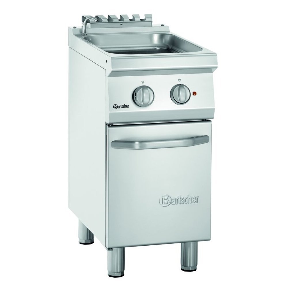 Bartscher Pastakoker Elektrisch op Onderstel 24l | Ingebouwde Aftapkraan | 7kw | 400x700x850(h)mm
