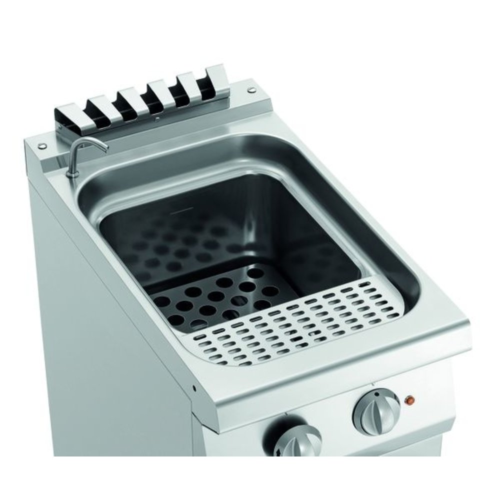 Bartscher Pastakoker Elektrisch op Onderstel 24l | Ingebouwde Aftapkraan | 7kw | 400x700x850(h)mm