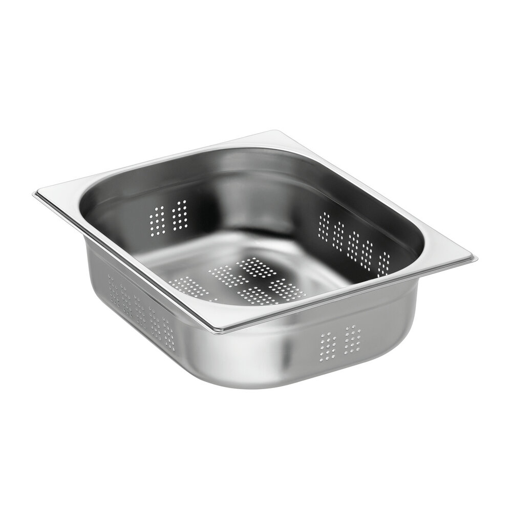 Bartscher Gn-bak | Top Line | Cns | 1/2 GN | Hoogte 100mm | Geperforeerd | 325x265x100(h)mm