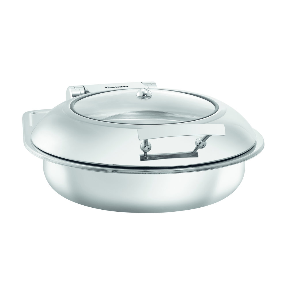 Bartscher Chafing Dish Flexible 6,2l | Container ø390mm | 435x472x185(h)mm
