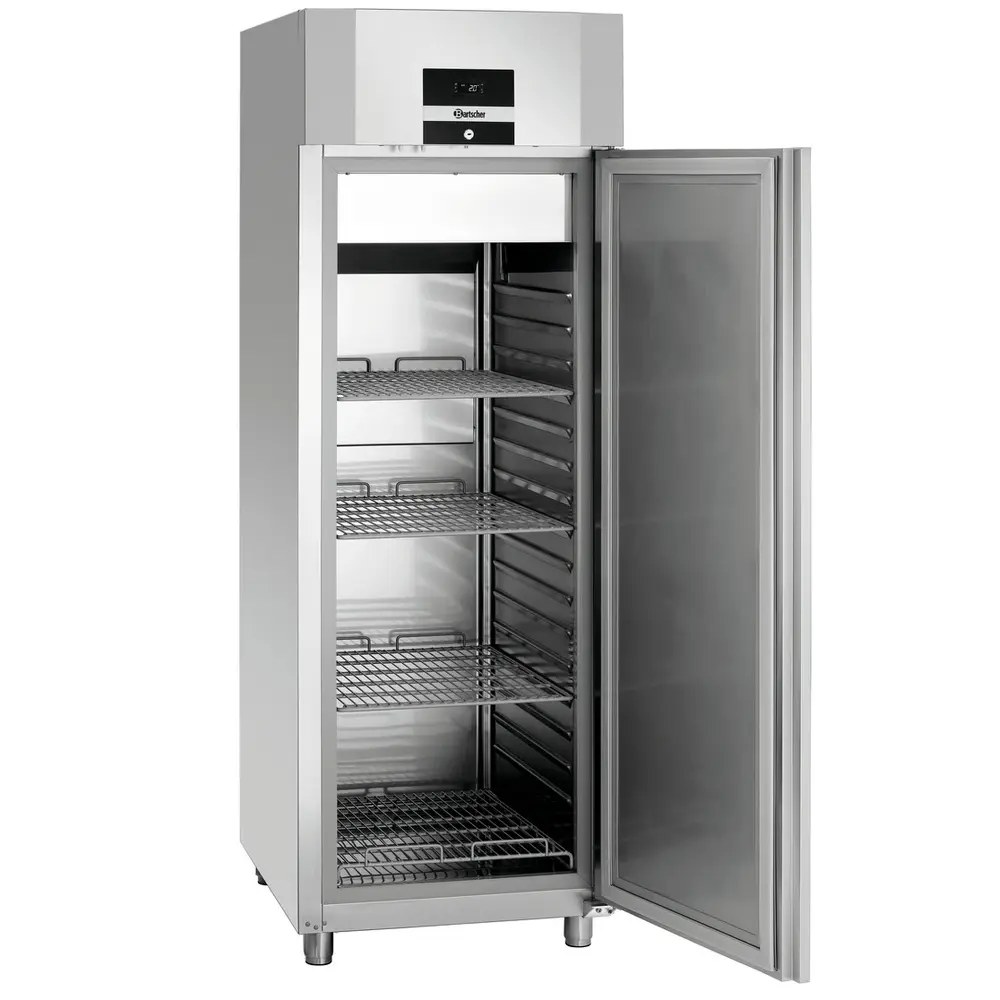 Bartscher Koelkast | Energiezuinig | 700l (2/1 Gn) | Rvs | -2°c/+8°c | Geforceerd | Deuralarm | 705x895x2090(h)mm