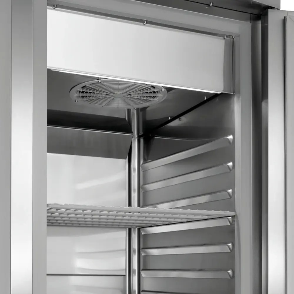 Bartscher Koelkast | Energiezuinig | 700l (2/1 Gn) | Rvs | -2°c/+8°c | Geforceerd | Deuralarm | 705x895x2090(h)mm