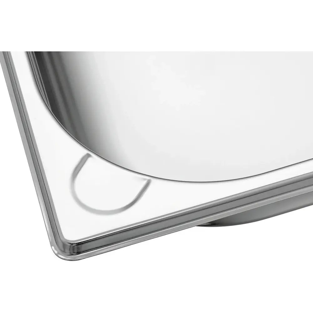 Bartscher Gn-bak | Basic Line | Cns | 2/3 GN | Hoogte 65mm | 354x325x65(h)mm