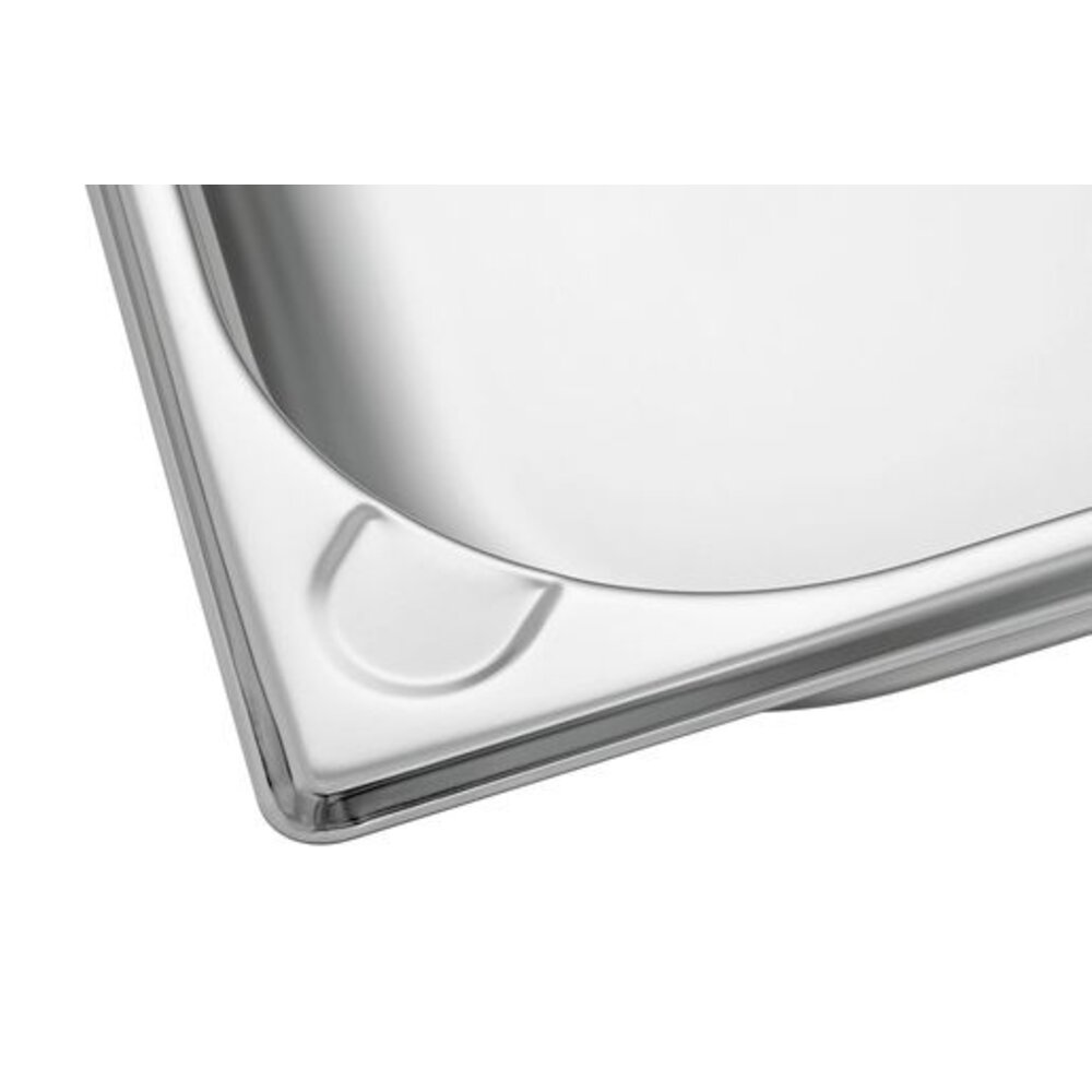 Bartscher Gn-bak | Basic Line | Cns | 1/2 GN | Hoogte 65mm | 325x265x65(h)mm