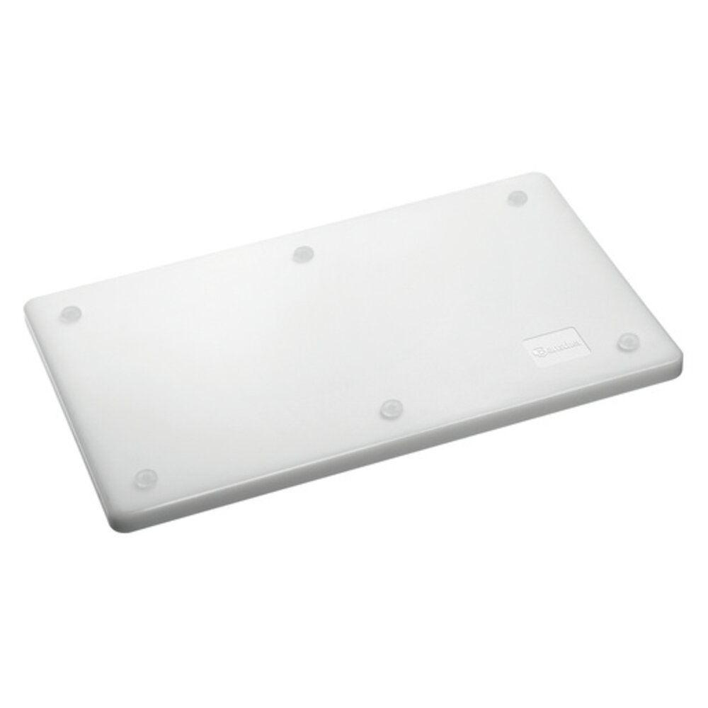 Bartscher Snijplank | Pro | Hdpe | Wit | Haccp | Sapgeul | 530x325x24(h)mm