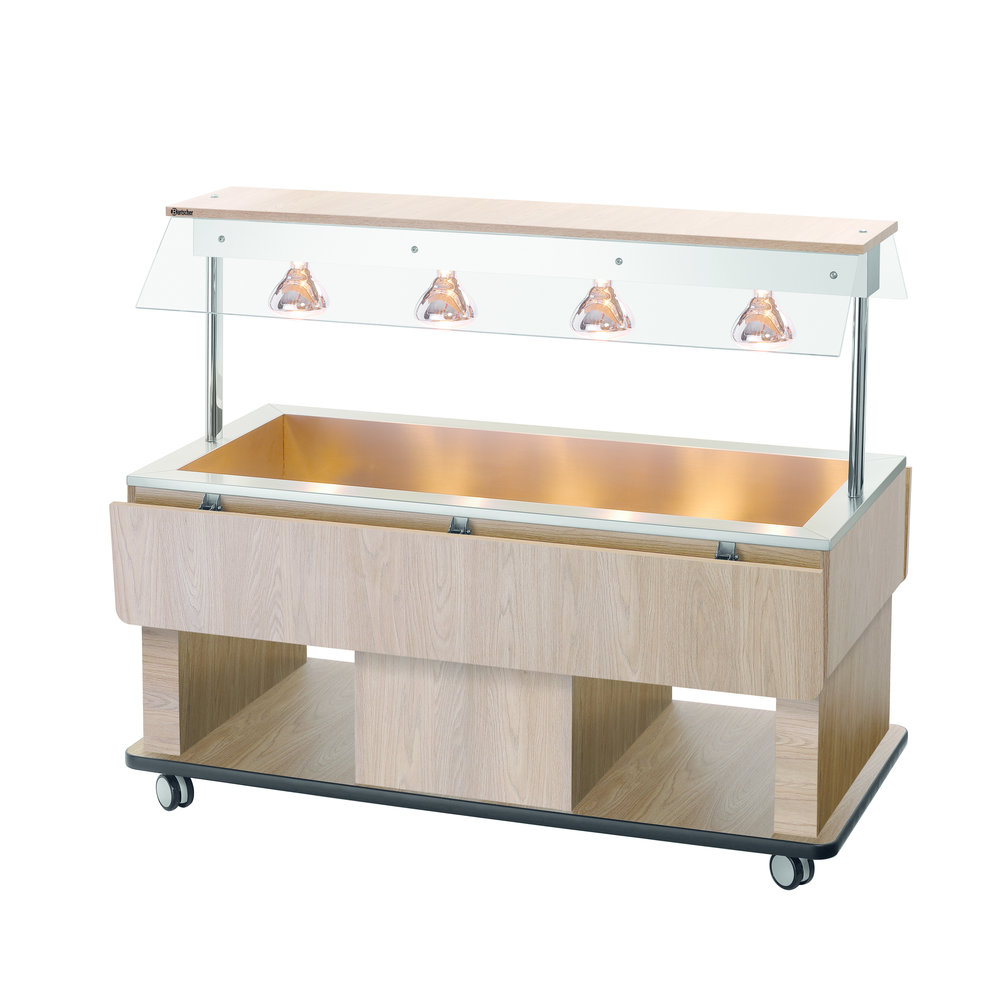 Bartscher Verwarmde Buffetwagen Kids | 4x 1/1 GN | 230v | 1400x1160x1190(h)mm