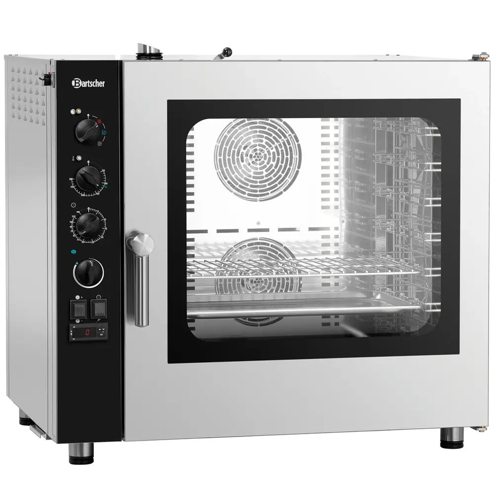 Bartscher Combisteamer | Silversteam2 | Elektrisch | 10 Niveaus (1/1 Gn) | 50°c/280°c | 12.6kw (400v) | 905x840x1055(h)mm