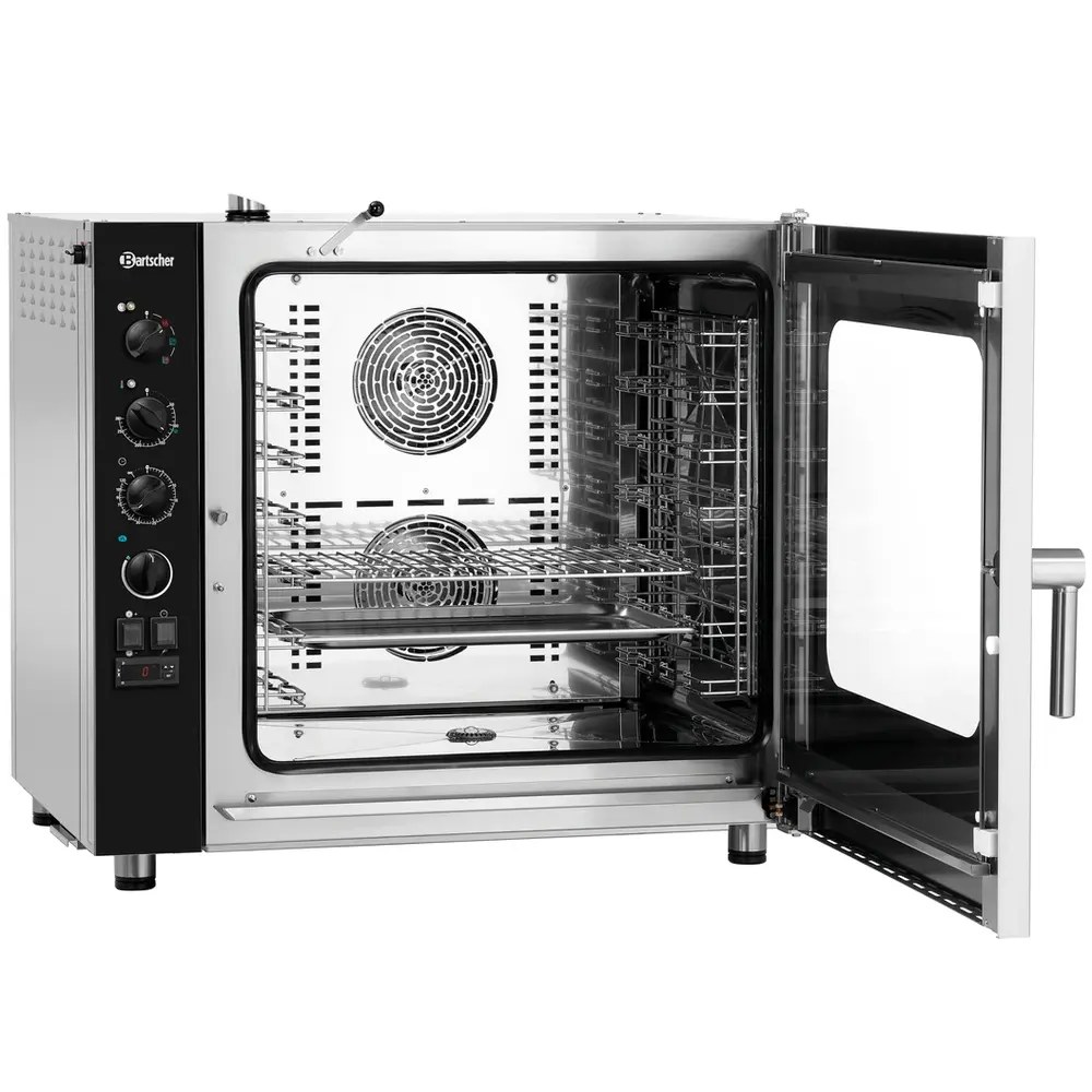 Bartscher Combisteamer | Silversteam2 | Elektrisch | 10 Niveaus (1/1 Gn) | 50°c/280°c | 12.6kw (400v) | 905x840x1055(h)mm