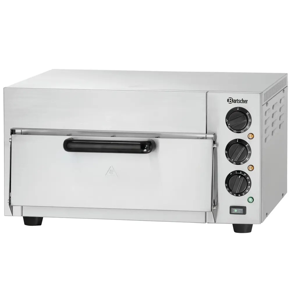 Bartscher Pizzaoven | Elektrisch | 1x ø40cm | 50°c/350°c | 2kw (230v) | 580x580x315(h)mm