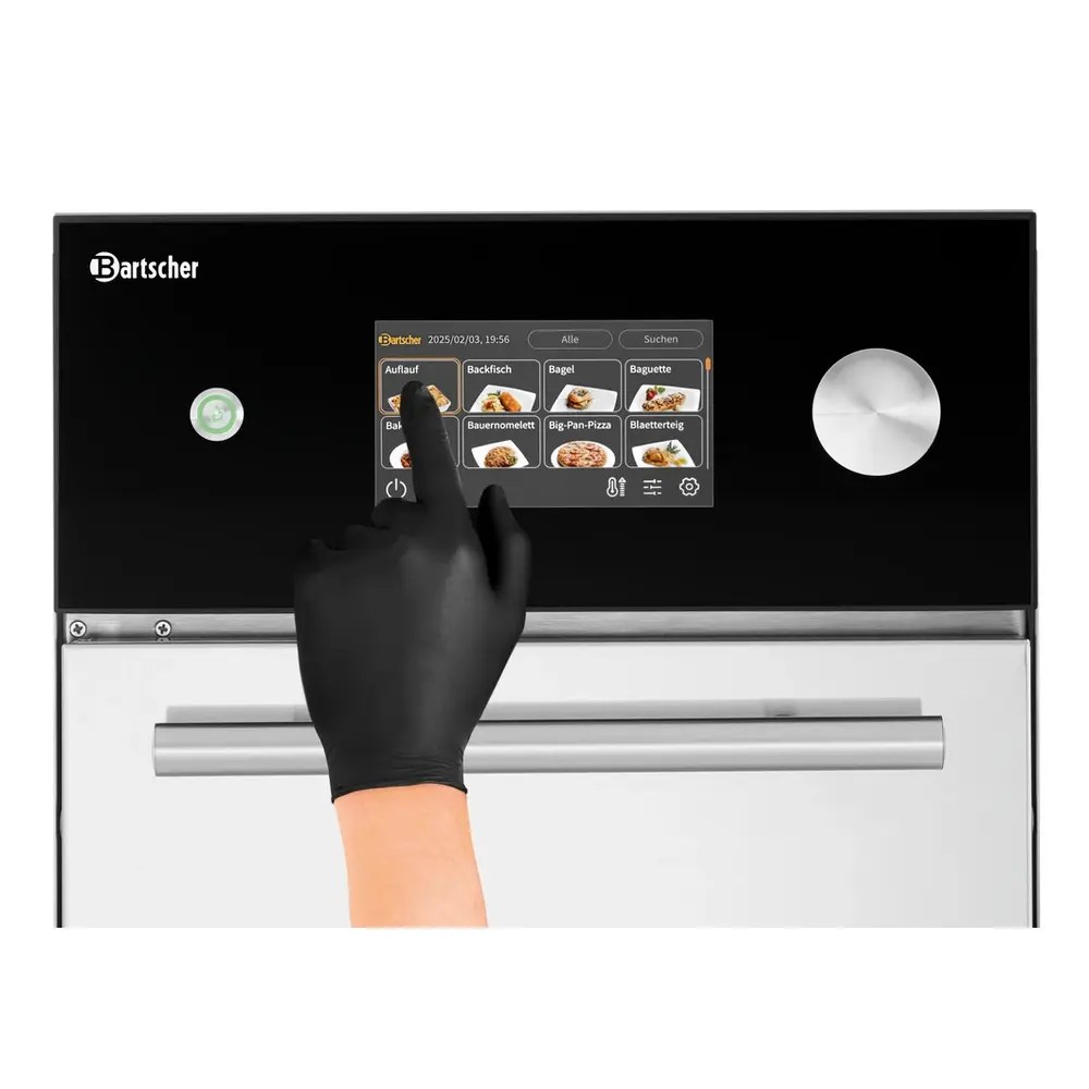 Bartscher High Speed Oven | Snackjet | Elektrisch | 25°c/280°c | Hetelucht + Magnetron | 3.5kw (230v) | Touchscreen + Usb | 465x675x615(h)mm