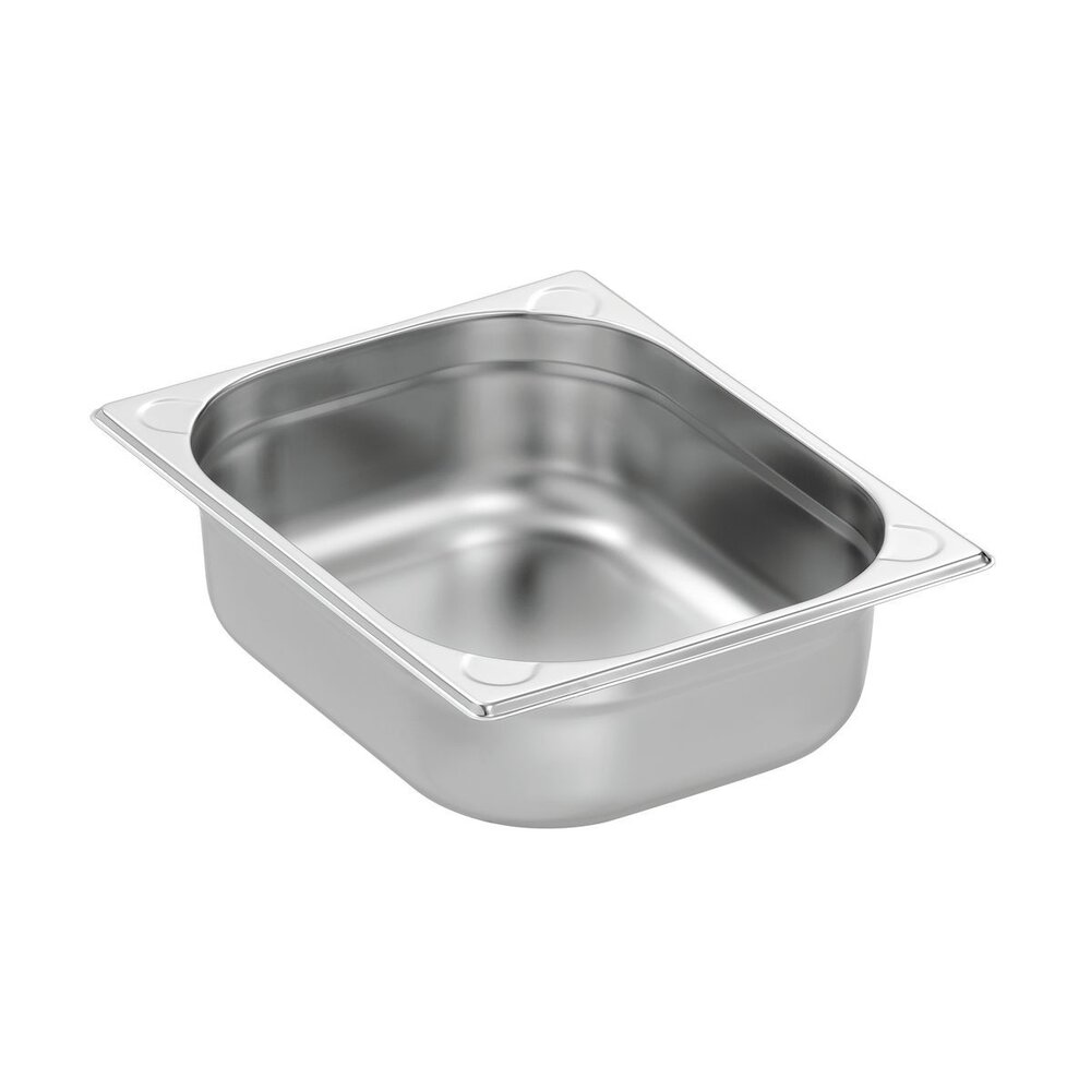 Bartscher Gn-bak | Basic Line | Cns | 1/2 GN | Hoogte 100mm | 325x265x100(h)mm