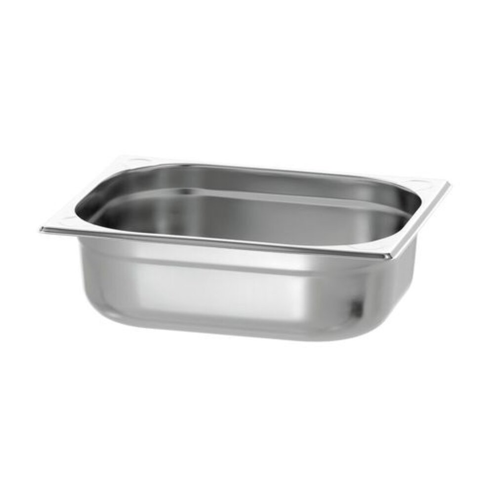 Bartscher Gn-bak | Basic Line | Cns | 1/2 GN | Hoogte 100mm | 325x265x100(h)mm