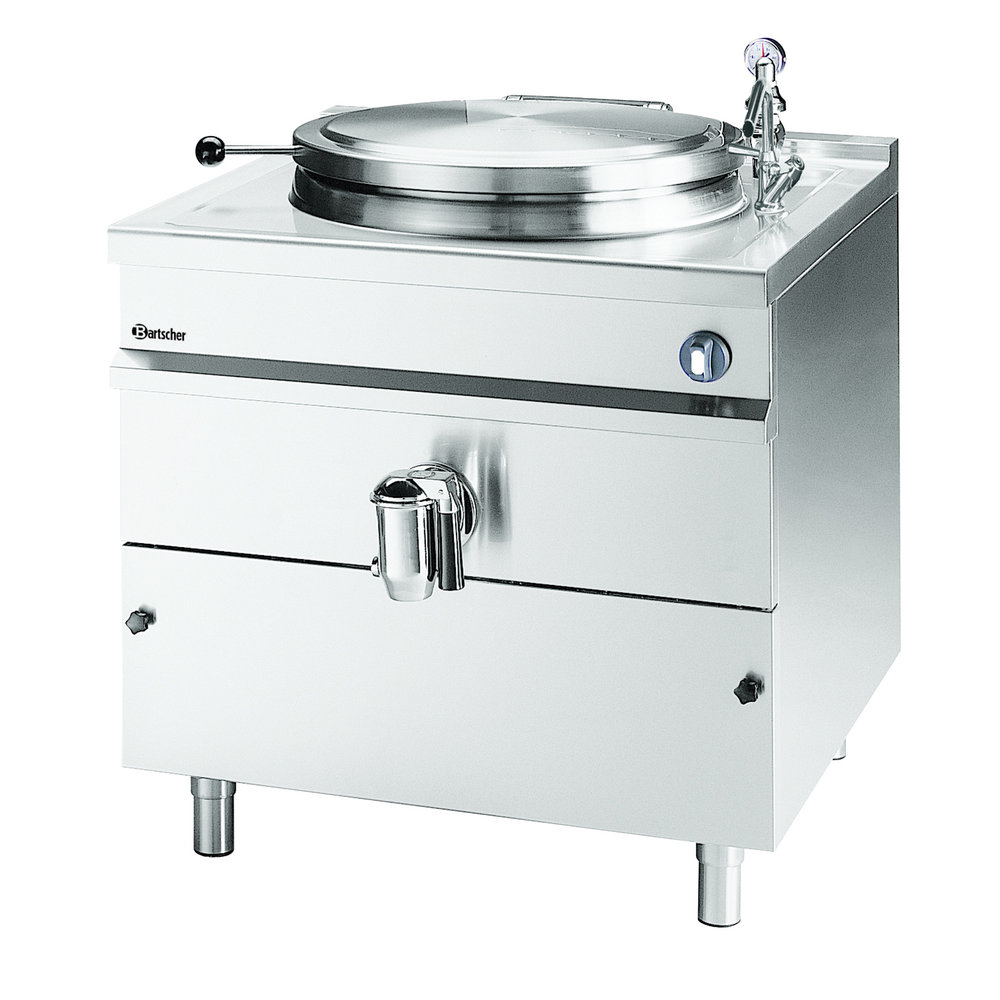 Bartscher Kookketel | E145l | 135l | 18kw | Stoomverhitting | 800x900x900(h)mm