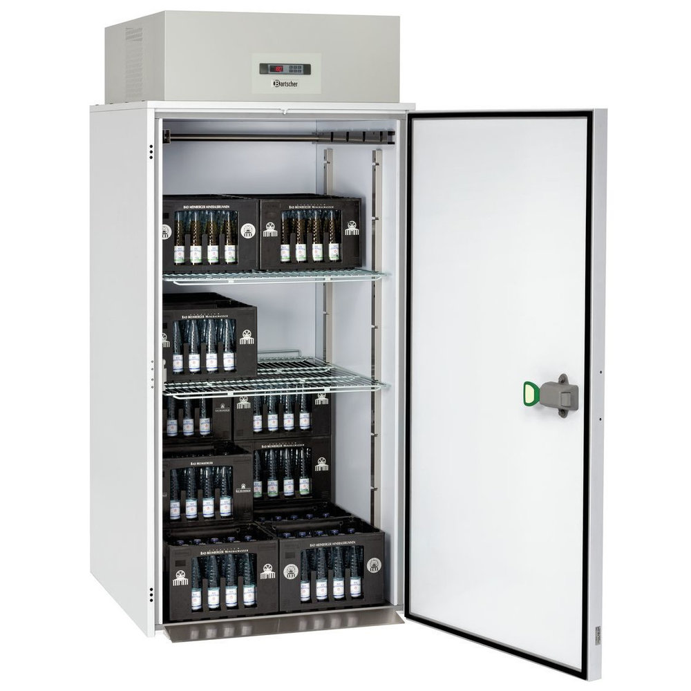 Bartscher Mini-koelcel | Incl. Motor | 1.24m³ | +2°c/+10°c | Isolatie 60mm | 980x1100x2200(h)mm