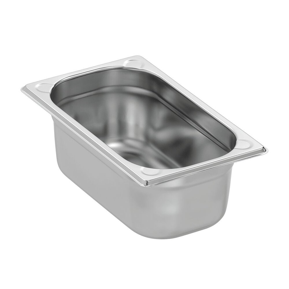 Bartscher Gn-bak | Basic Line | Cns | 1/4 GN | Hoogte 100mm | 265x162x100(h)mm