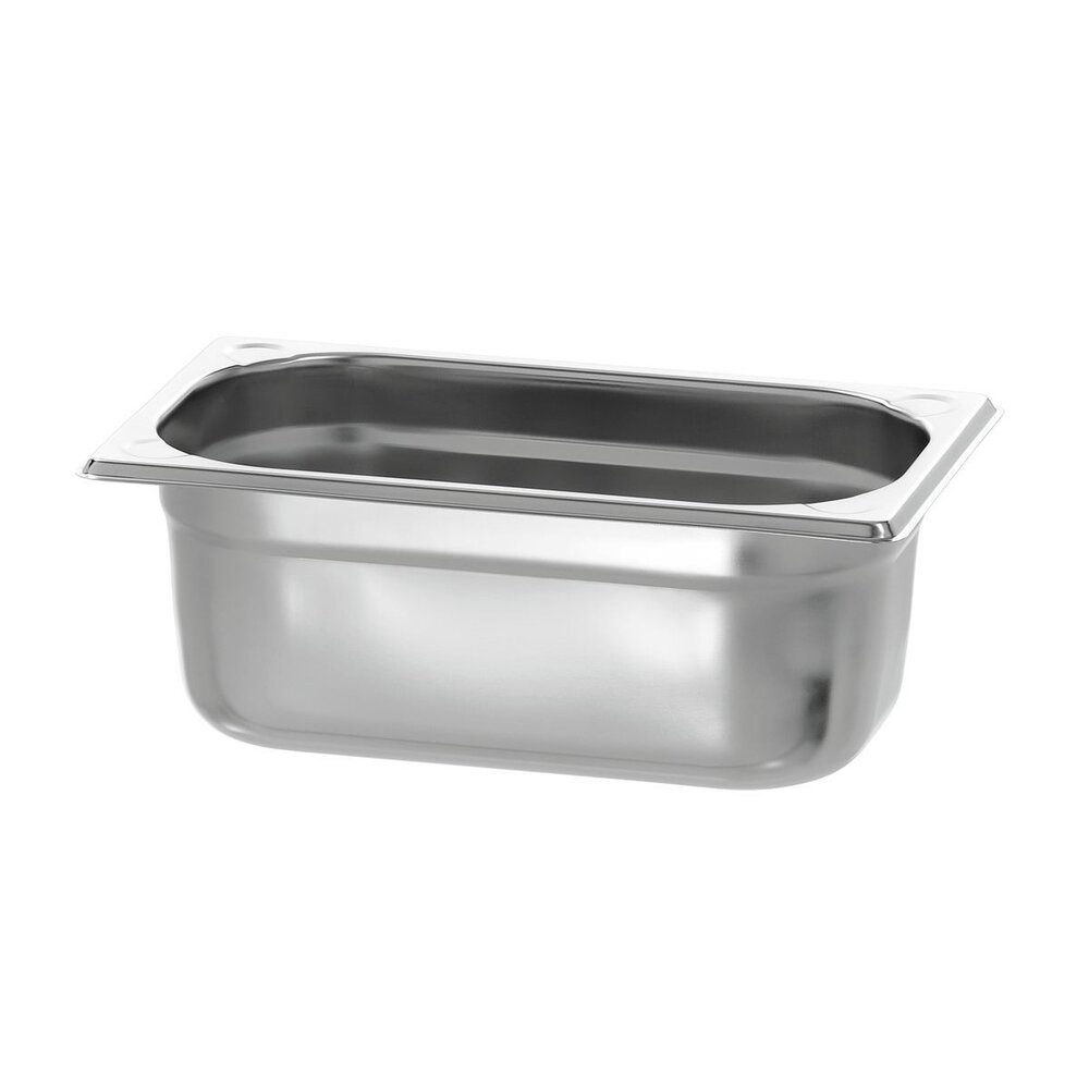 Bartscher Gn-bak | Basic Line | Cns | 1/4 GN | Hoogte 100mm | 265x162x100(h)mm