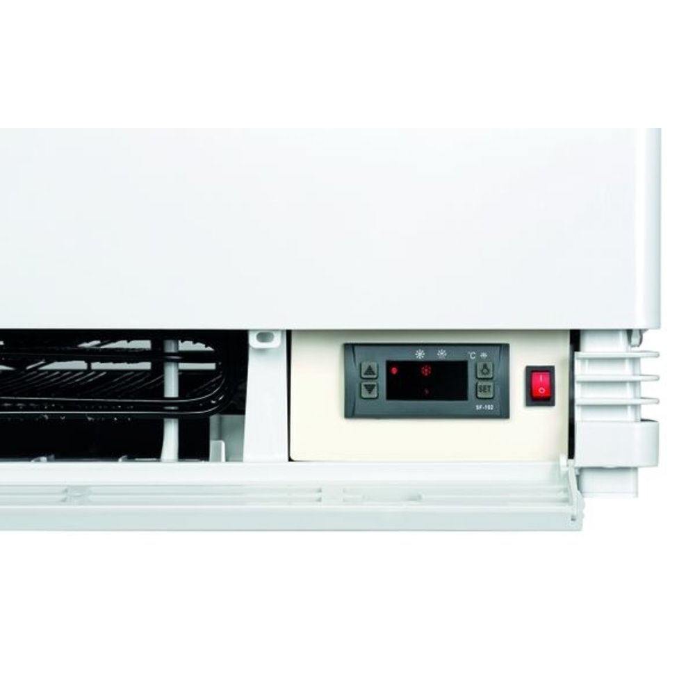 Bartscher Koelvitrine | 78l | Wit | +2°c/+12°c | 4 Niveaus | 435x385x960(h)mm