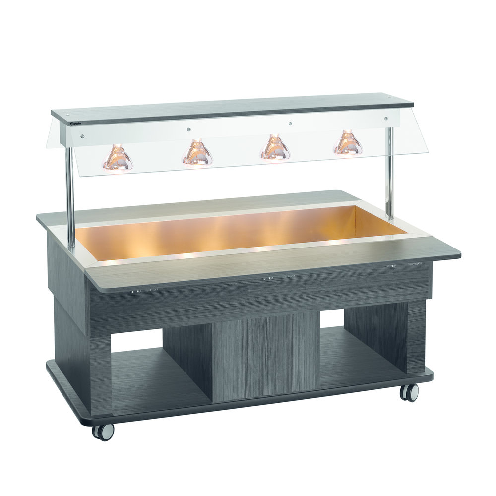 Bartscher Verwarmde Buffetwagen Kids | 4x 1/1 GN | 230v | 1400x1160x1190(h)mm