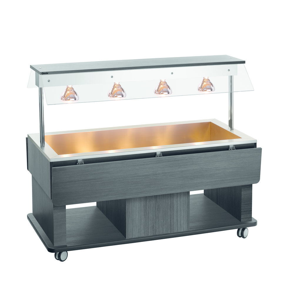 Bartscher Verwarmde Buffetwagen Kids | 4x 1/1 GN | 230v | 1400x1160x1190(h)mm