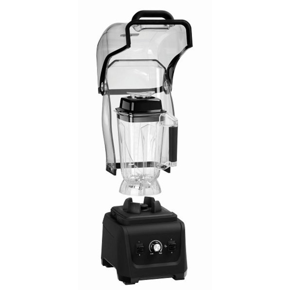 Bartscher Blender | Zwart Pro Xtra | 2.5l | 1.68kw | Traploos | 240x270x570(h)mm