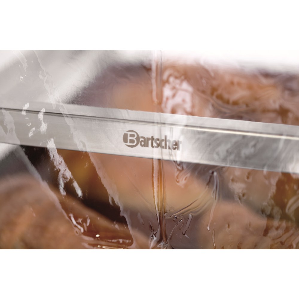 Bartscher Afdekhoes Transparant 18en60400 | 4 Ritssluitingen | 700x550x1745(h)mm