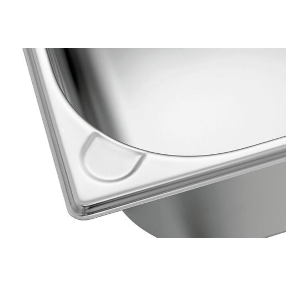 Bartscher Gn-bak | Basic Line | Cns | 1/2 GN | Hoogte 150mm | 325x265x150(h)mm