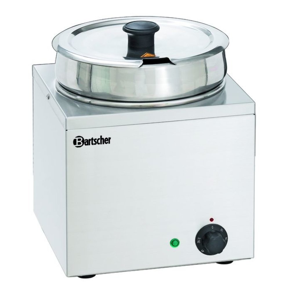 Bartscher Bain Marie | Hotpot | Rvs | 1x 6.5l | 230v | 255x280x330(h)mm