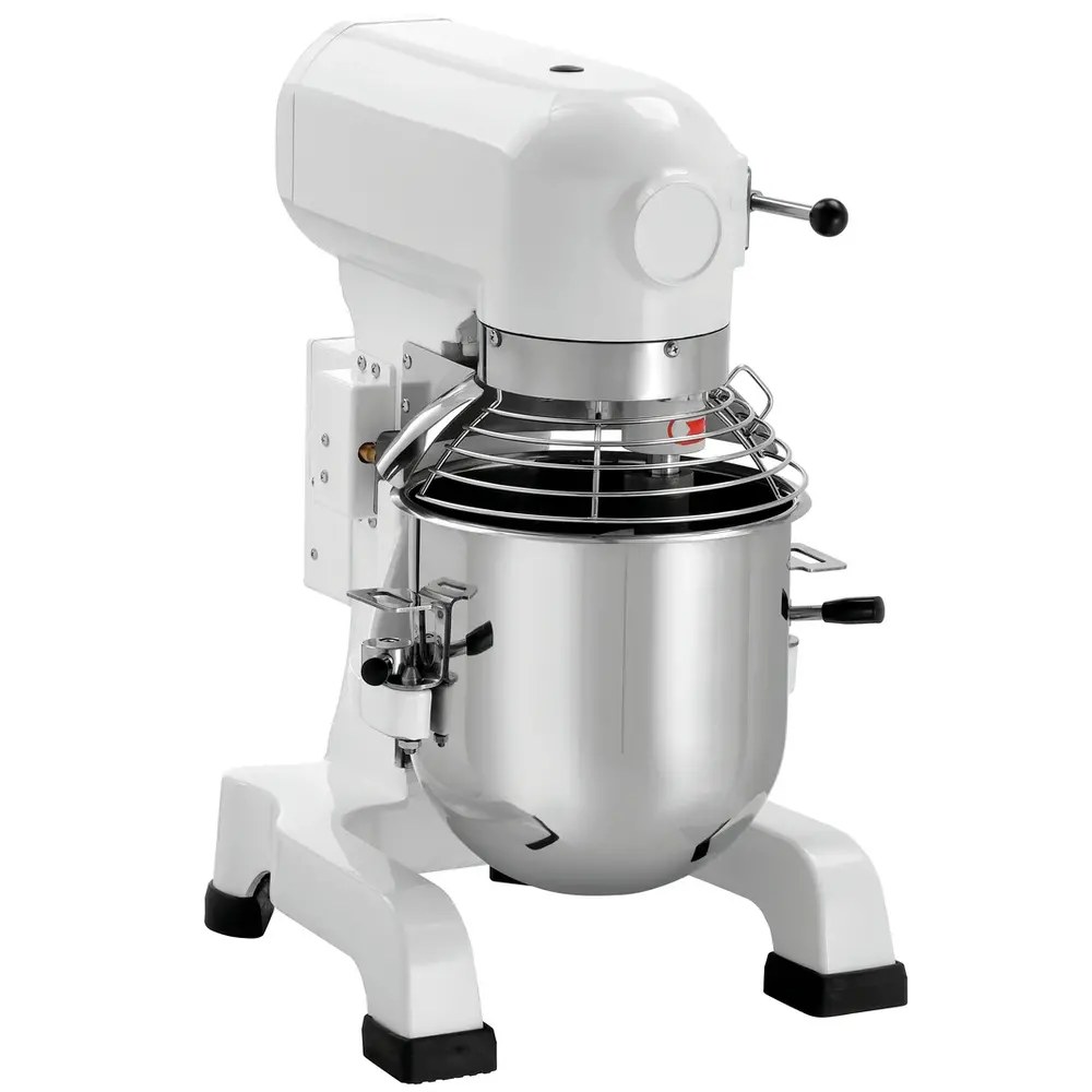 Bartscher Planeetmenger | 3kg/10l | 3 Snelheden | Vaste Kop | Verwijderbare Kom | 0.45kw (230v) | 380x440x615(h)mm