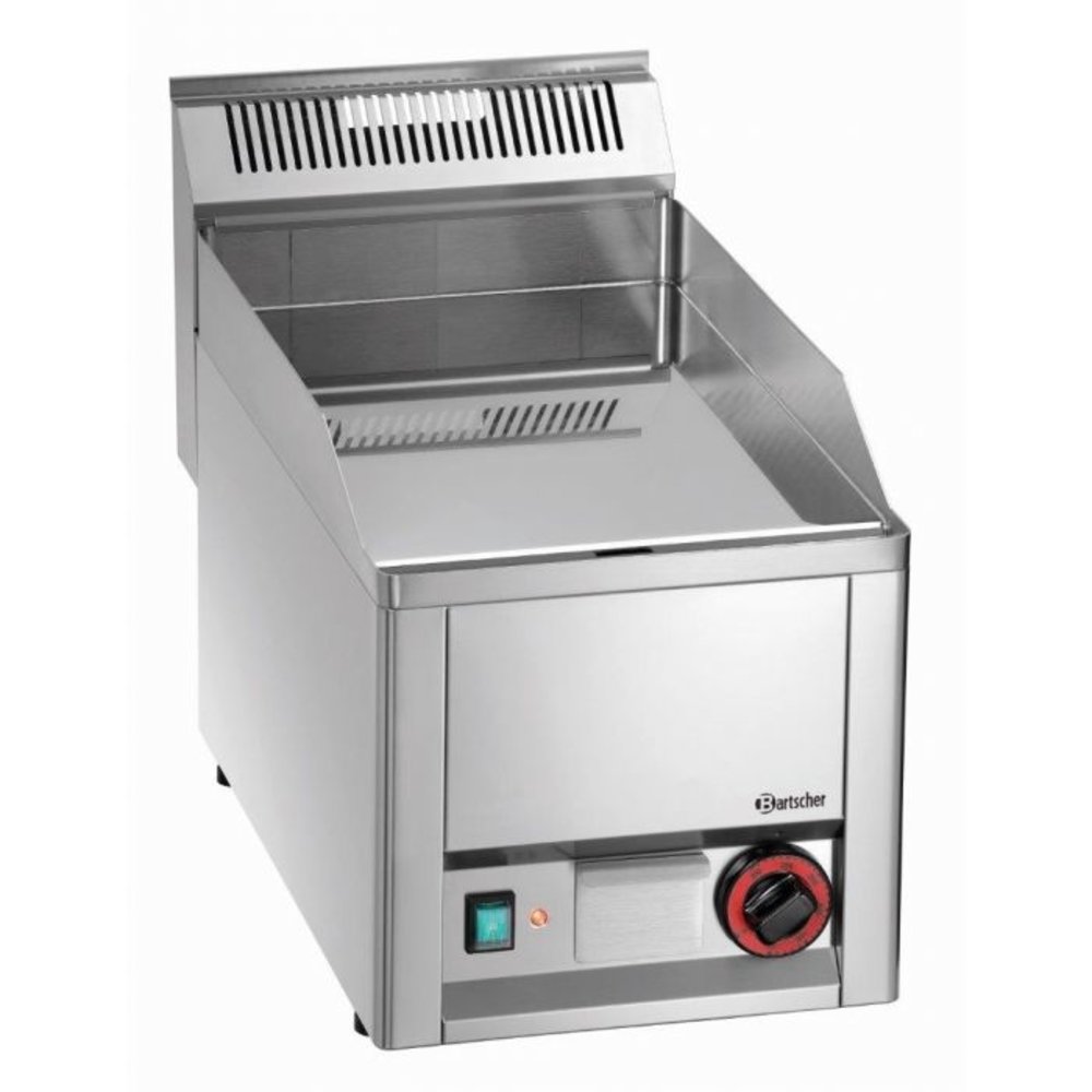 Bartscher Bakplaat/grillplaat Elektrisch Gpl 320e-g | 3kw | Glad 320x480mm | 330x525x450(h)mm