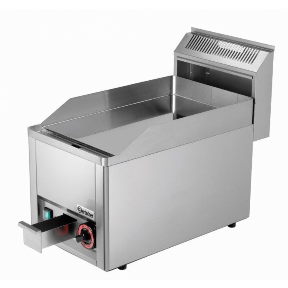 Bartscher Bakplaat/grillplaat Elektrisch Gpl 320e-g | 3kw | Glad 320x480mm | 330x525x450(h)mm