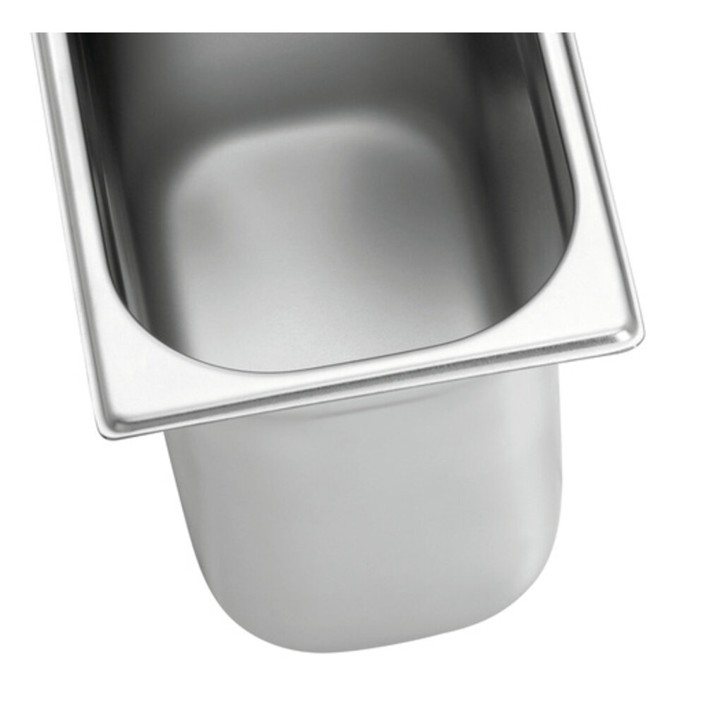 Bartscher Gn-bak | Top Line | Cns | 1/4 GN | Hoogte 200mm | 265x162x200(h)mm